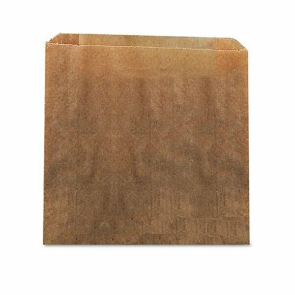 Light House Beauty 10.5 x 9.38 in. Waxed Feminine Hygiene Liners, Brown LI3215591